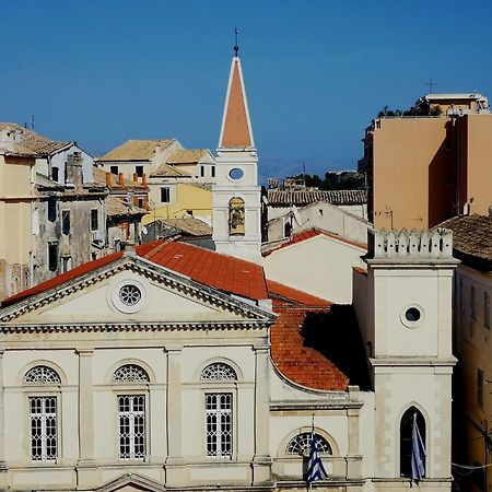 Apartamento Attic flat at San Giacomo square-Corfu town Exterior foto