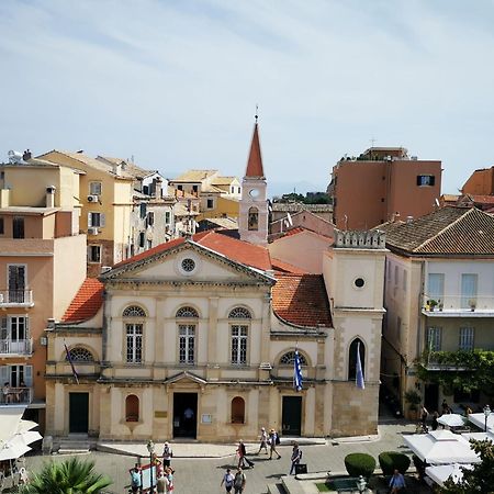 Apartamento Attic flat at San Giacomo square-Corfu town Exterior foto